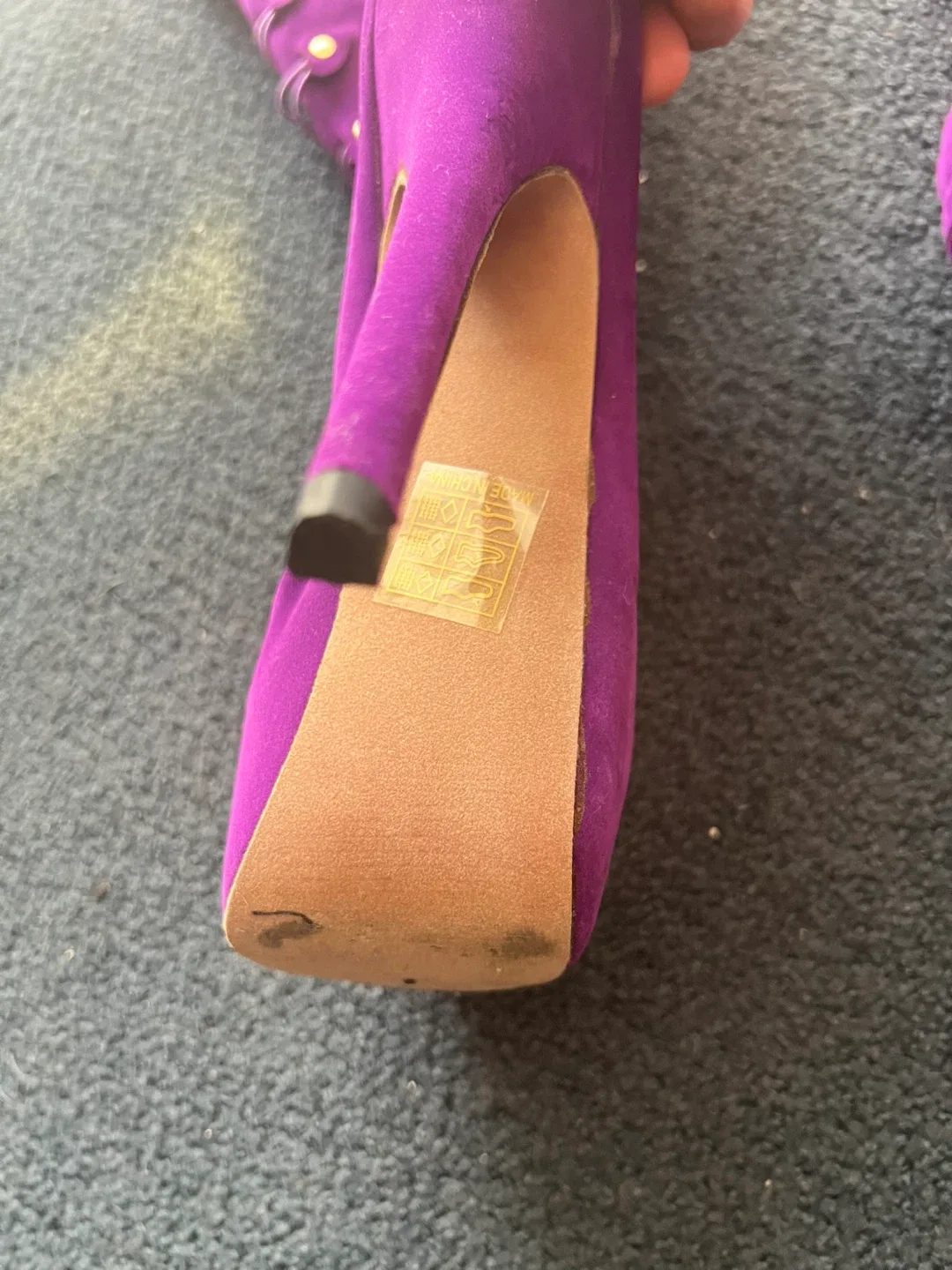 Purple Over-the-Knee Platform Boots image indicator(5)