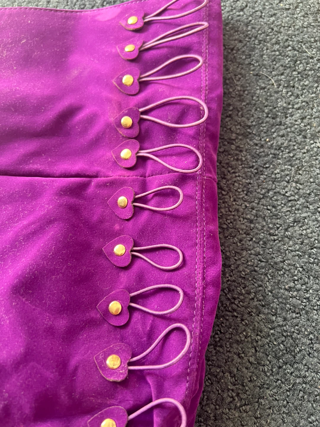 Purple Over-the-Knee Platform Boots - photo 4