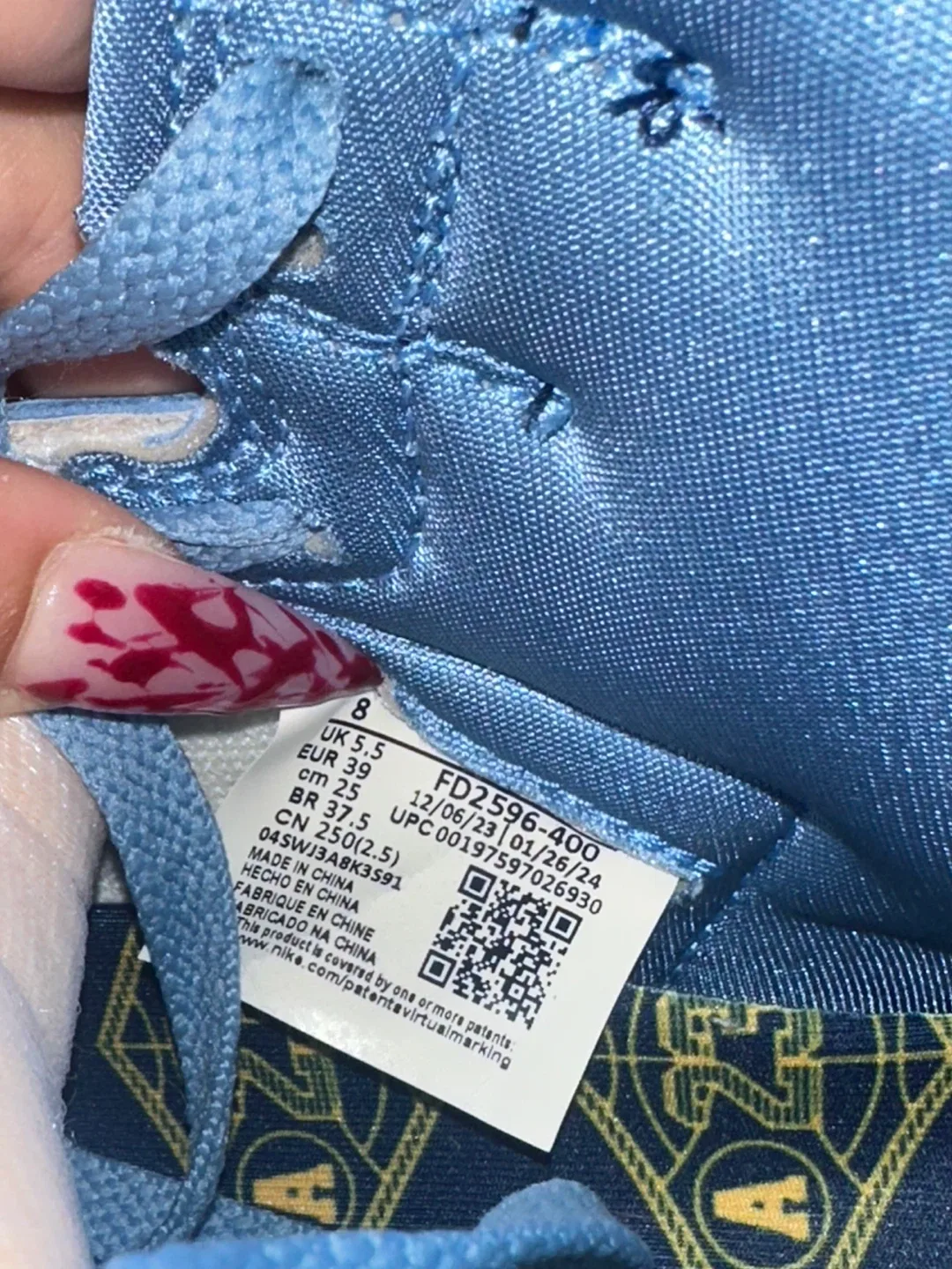 Nike Air Jordan 1 "First in Flight" | Women's 8 | Brand New image indicator(6)