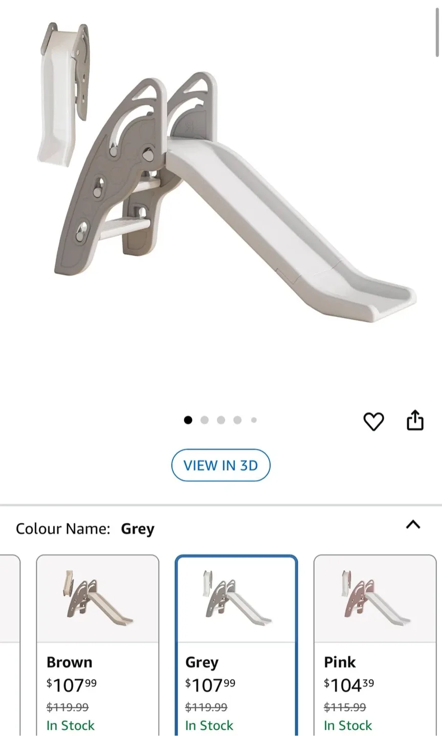 Gupamiga Climber Slide - Grey thumbnail