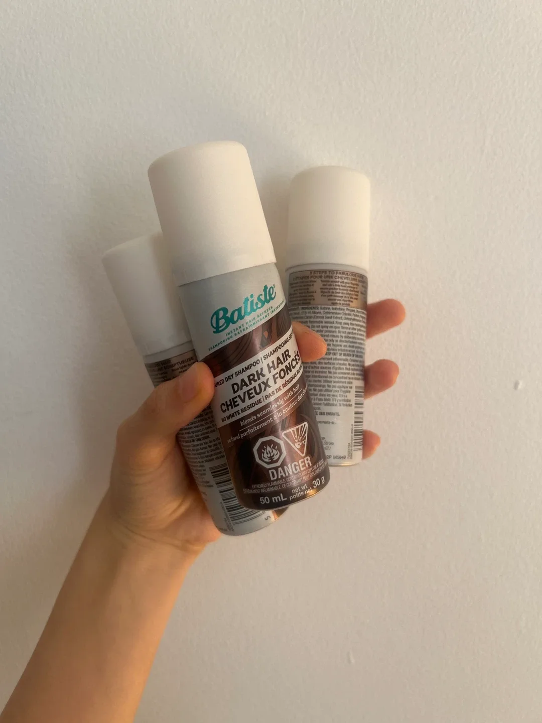 Batiste Dark Hair Dry Shampoo, 50 mL