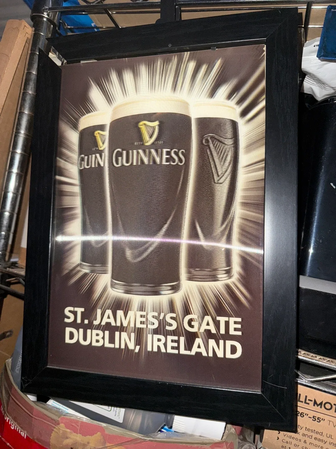 Guinness St. James's Gate Dublin Framed Print thumbnail