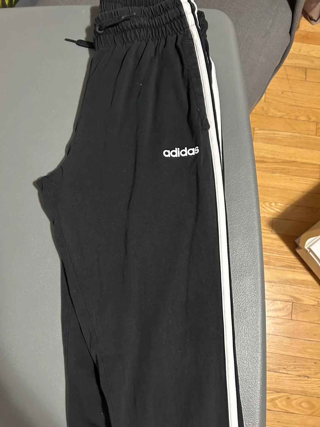 Adidas Black Track Pants women- small size - photo 3