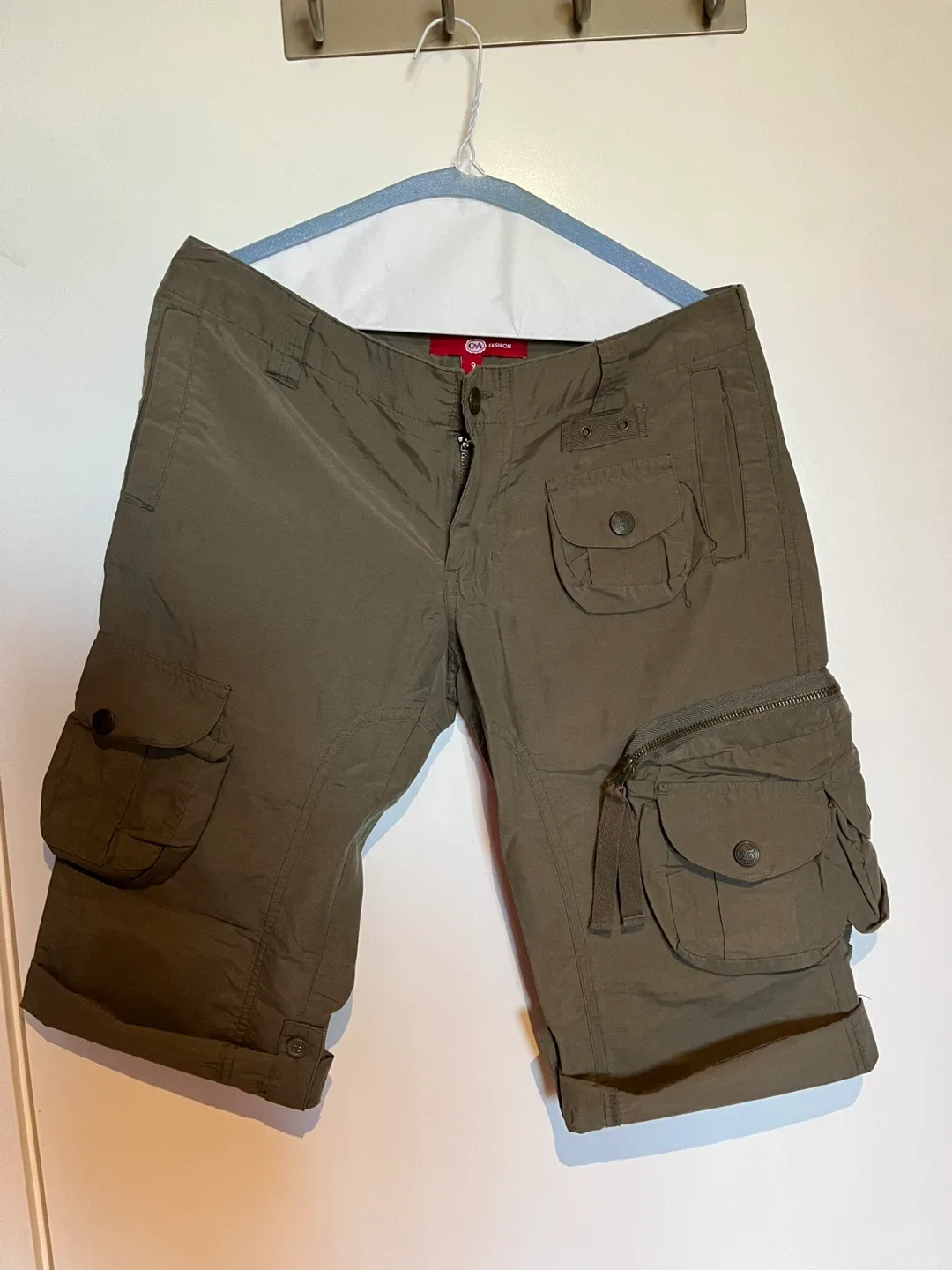 C&A Fashion Olive Green Shorts - Size 9