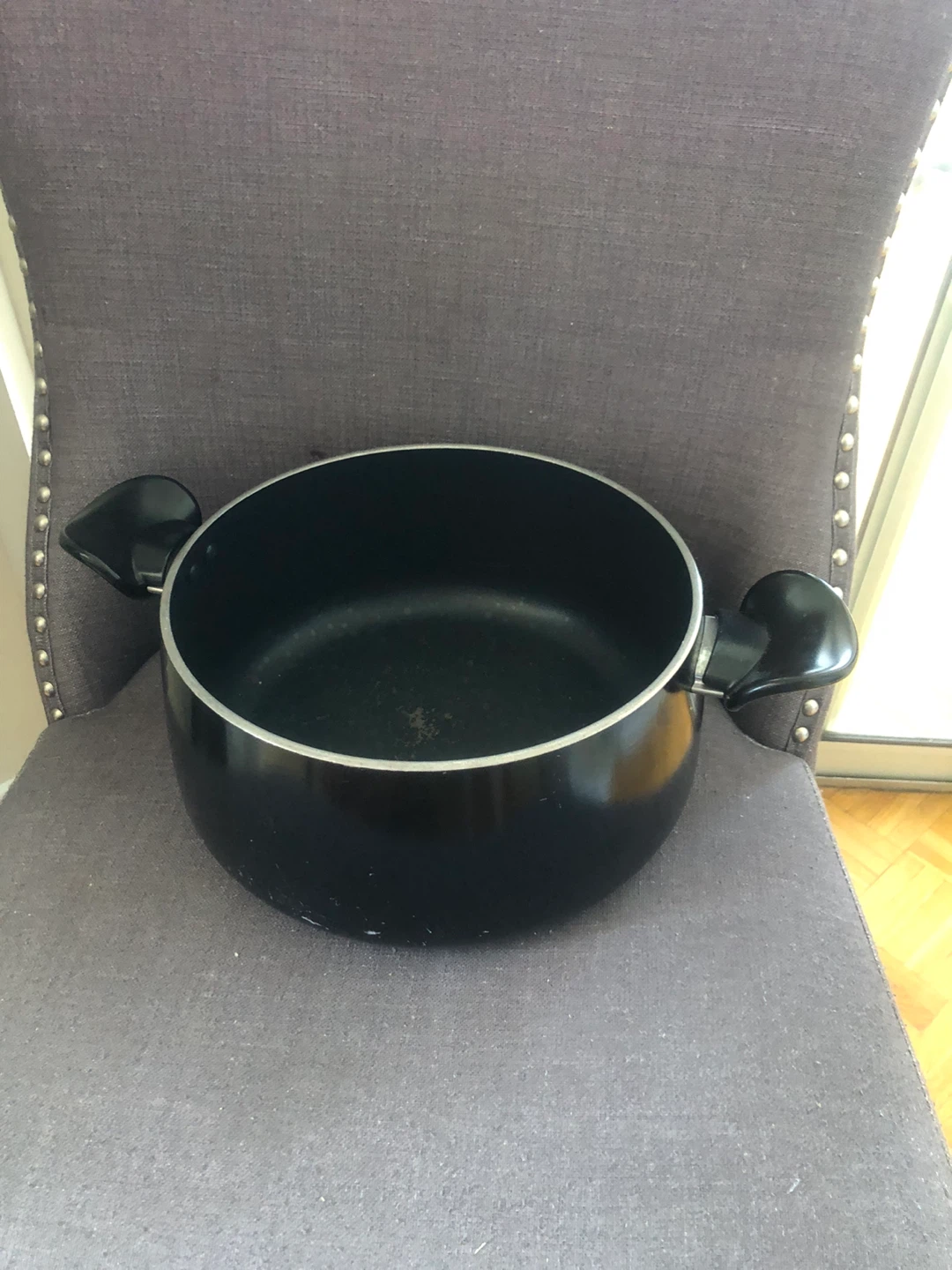 Used Black Stock Pot - photo 2
