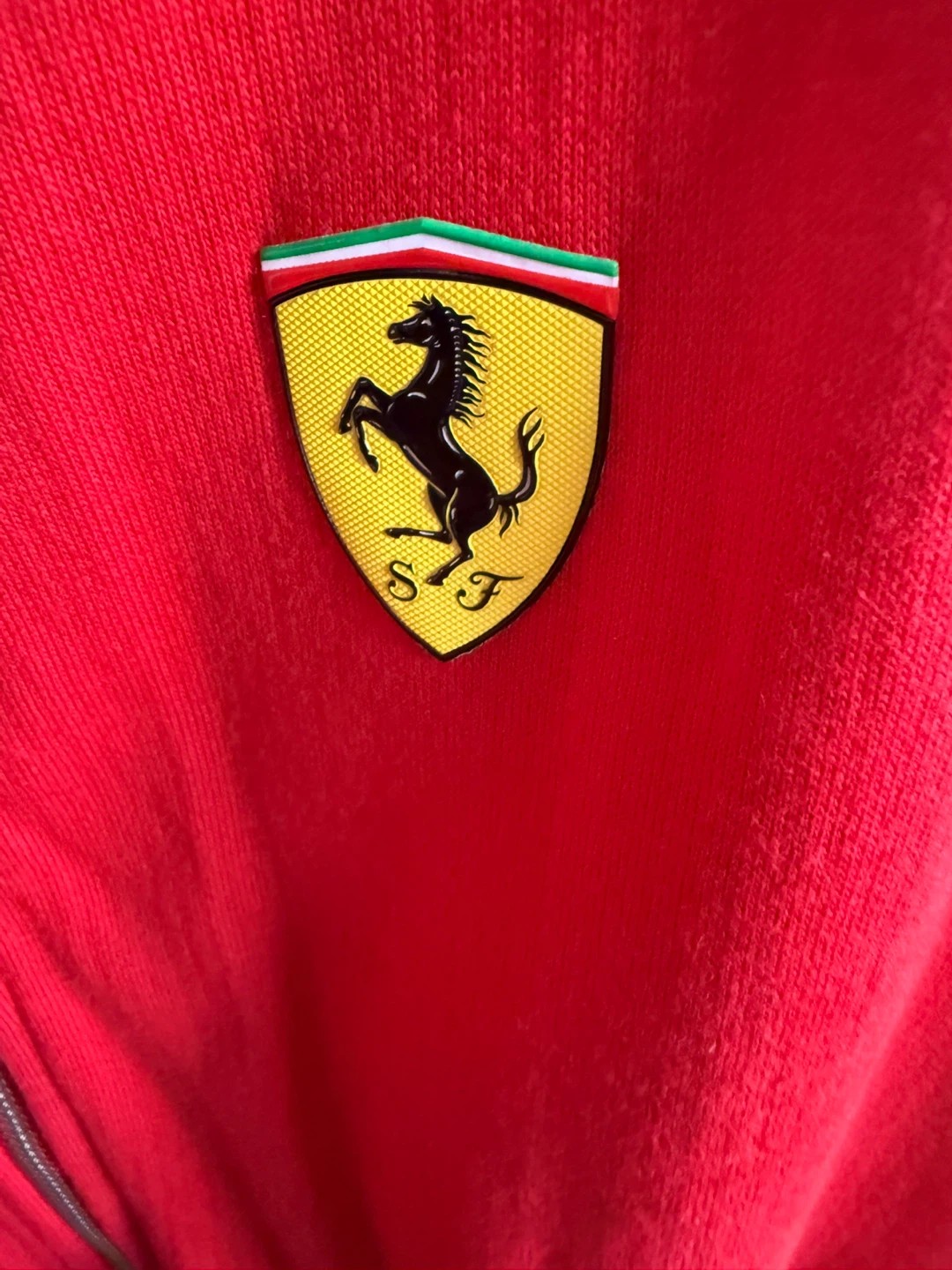 Puma Ferrari Red Hoodie - Size M - photo 4