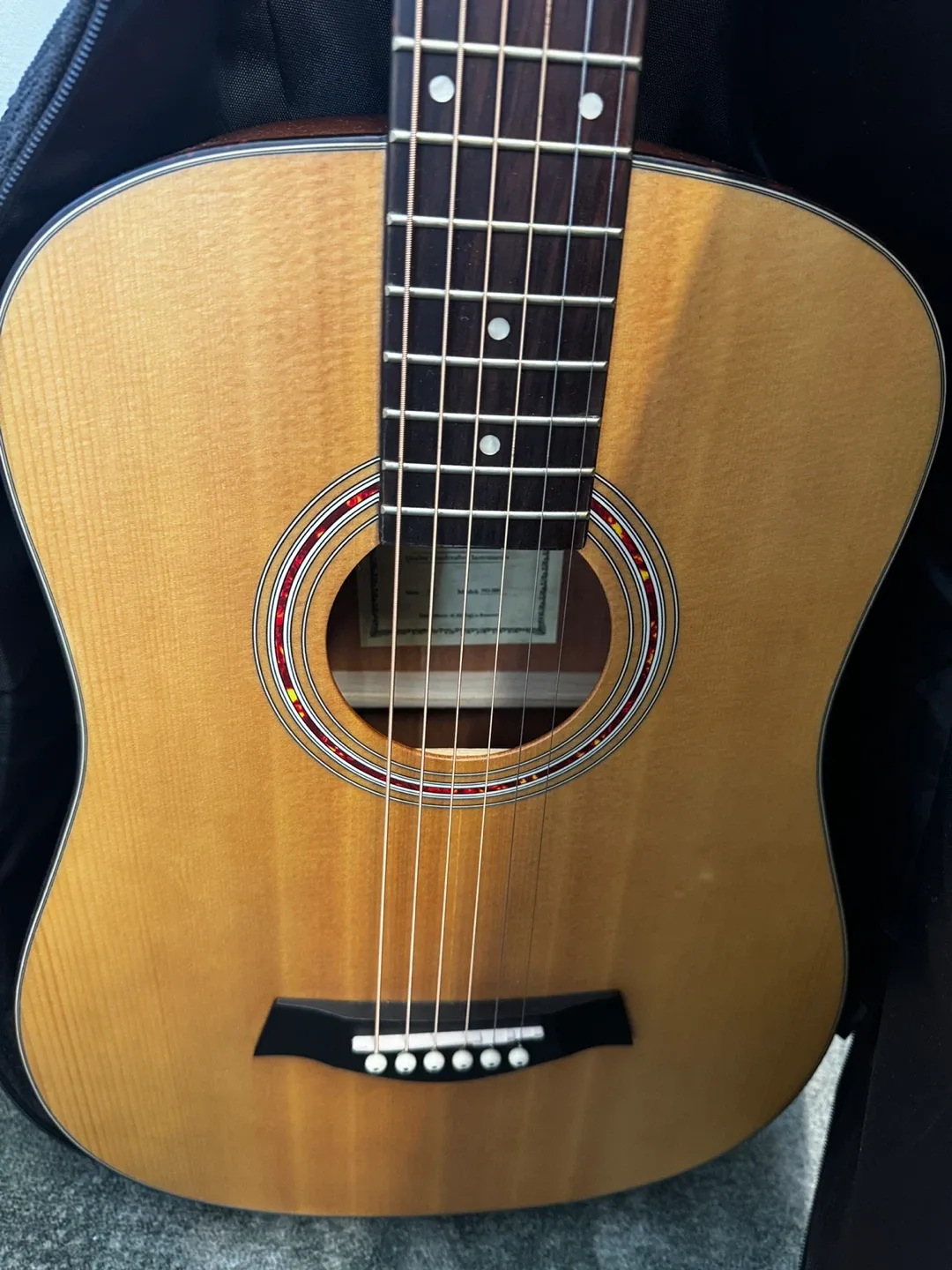 HOLA! HM121GN 30-Inch Classical Guitar w/ Case image indicator(2)