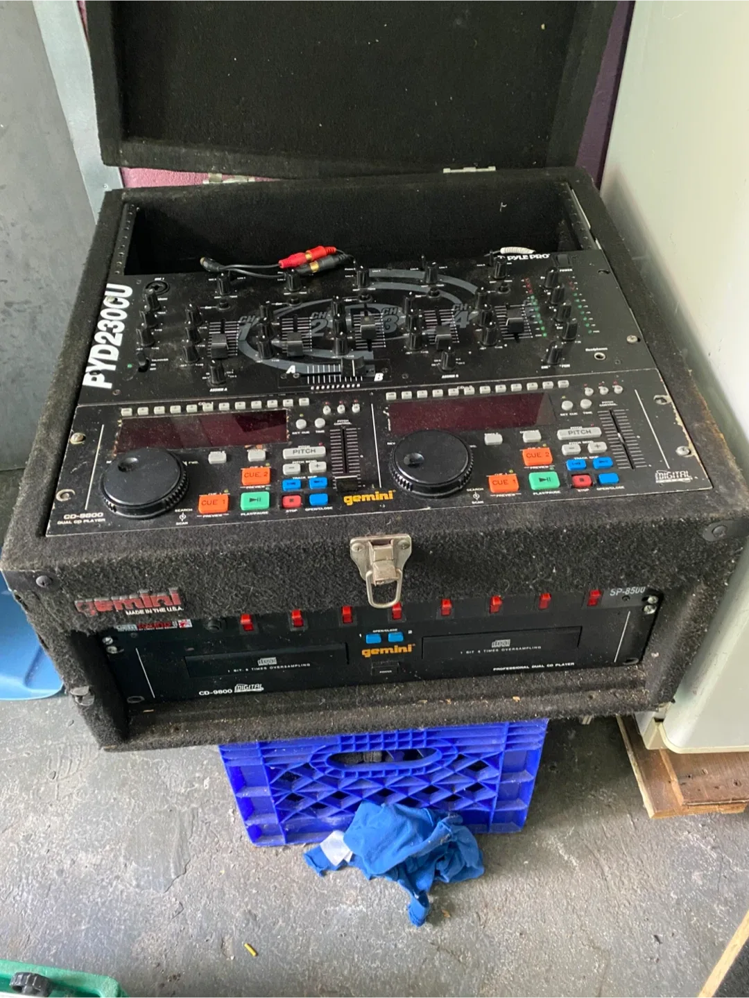 Gemini PVD230CU DJ Mixer