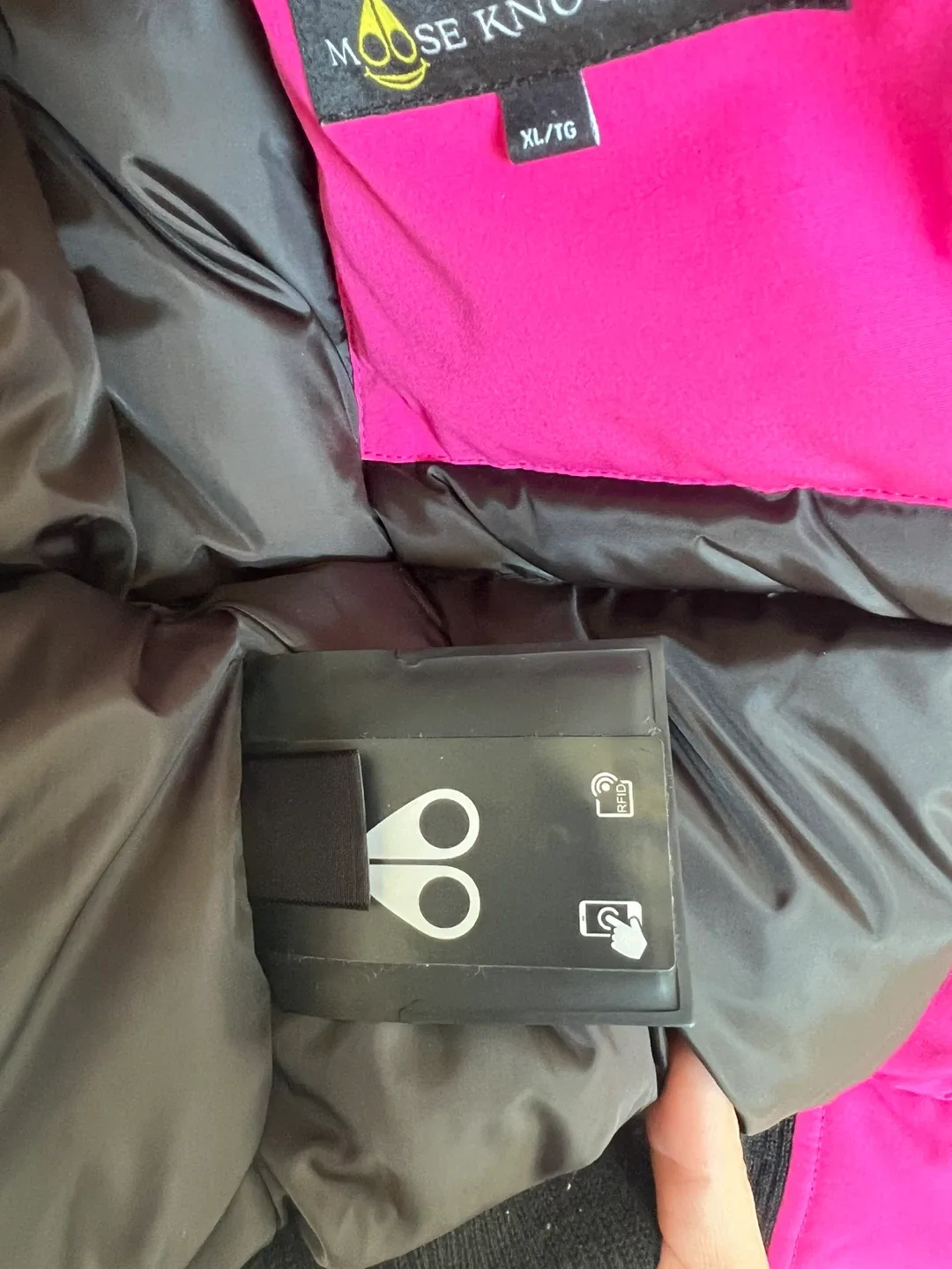 Moose Knuckles Pink Winter Jacket kids XL image indicator(6)