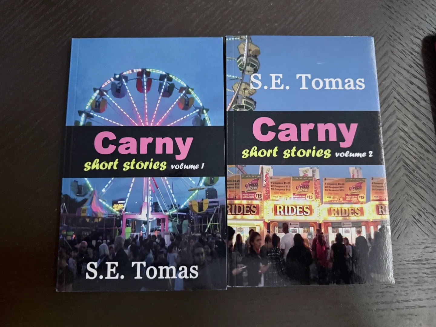 Carny Short Stories Vol 1 & 2 by S.E. Tomas thumbnail