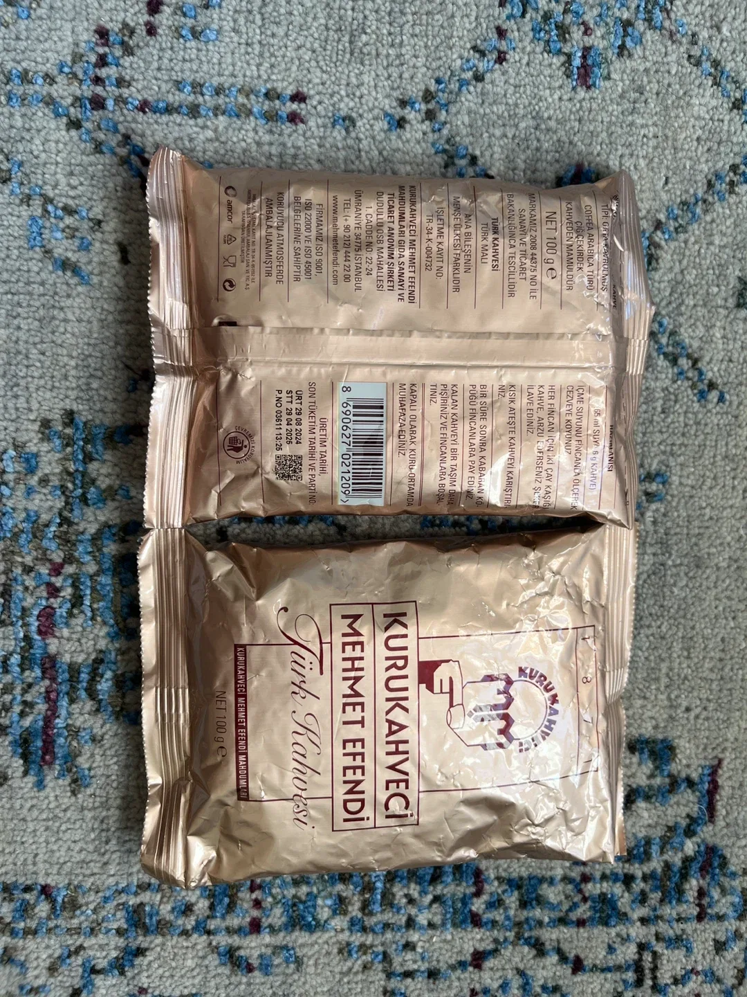 Kurukahveci Mehmet Efendi Turkish Coffee (2 packs) image indicator(2)