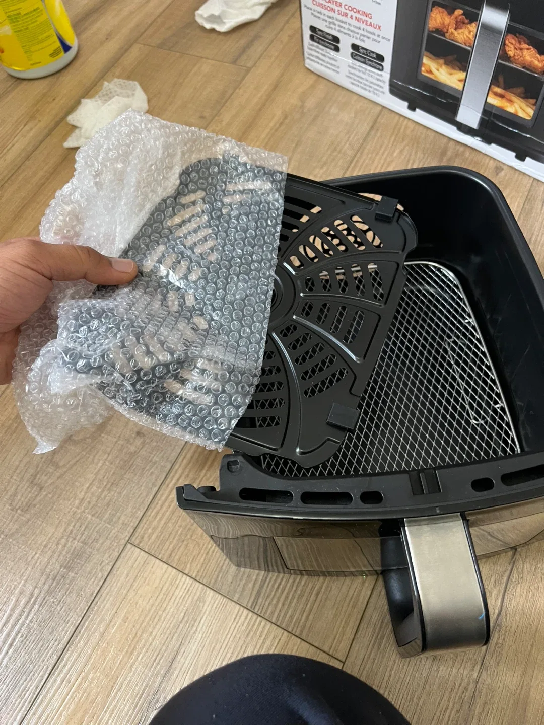 Gourmia 4-Dish Dual Basket Air Fryer - Like New! image indicator(4)