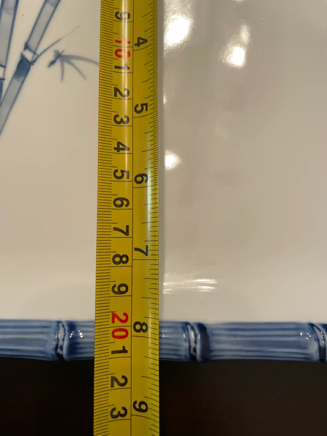 Japan Bamboo Design Square Plate image indicator(5)