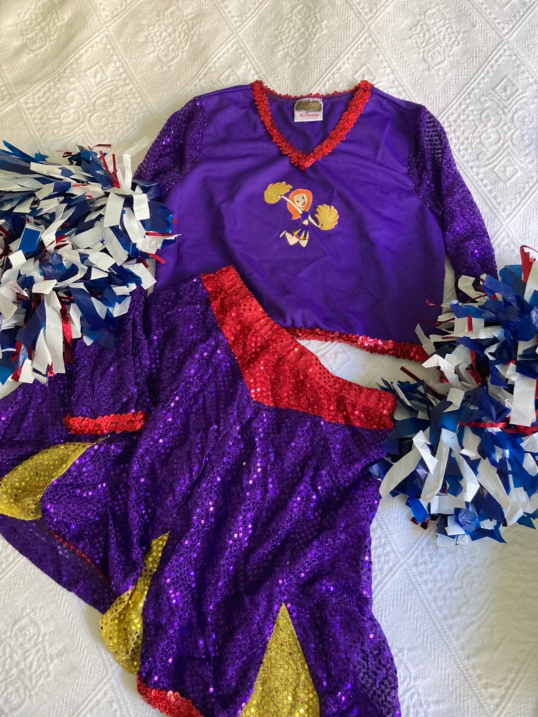 Halloween - Disney  Cheerleader Costume