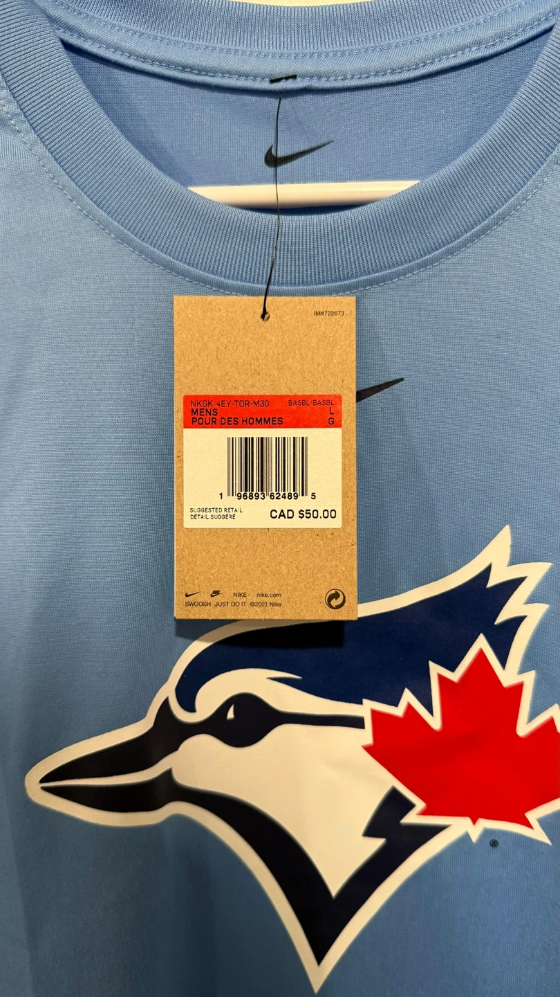 Nike Toronto Blue Jays T-Shirt - Size Large - photo 2