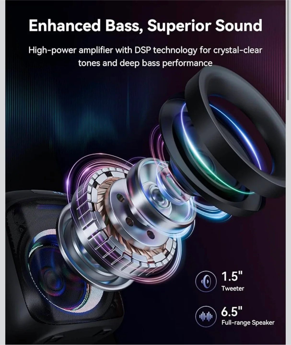 Green Keeper GKS60 Karaoke Machine image indicator(3)