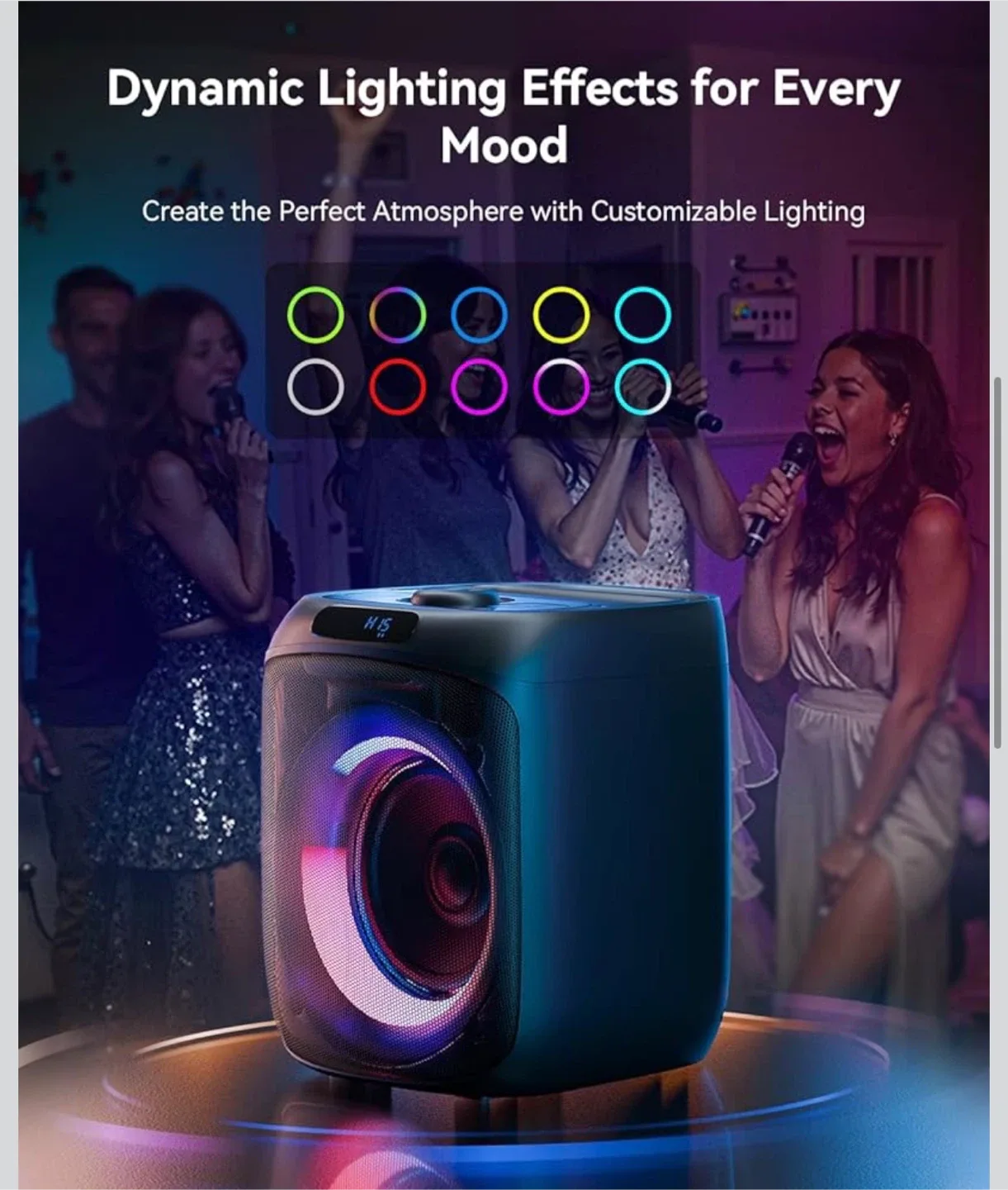 Green Keeper GKS60 Karaoke Machine image indicator(5)