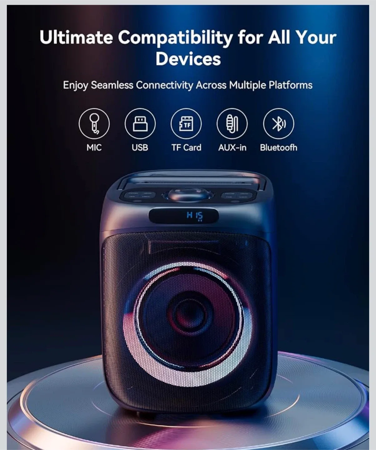 Green Keeper GKS60 Karaoke Machine image indicator(9)