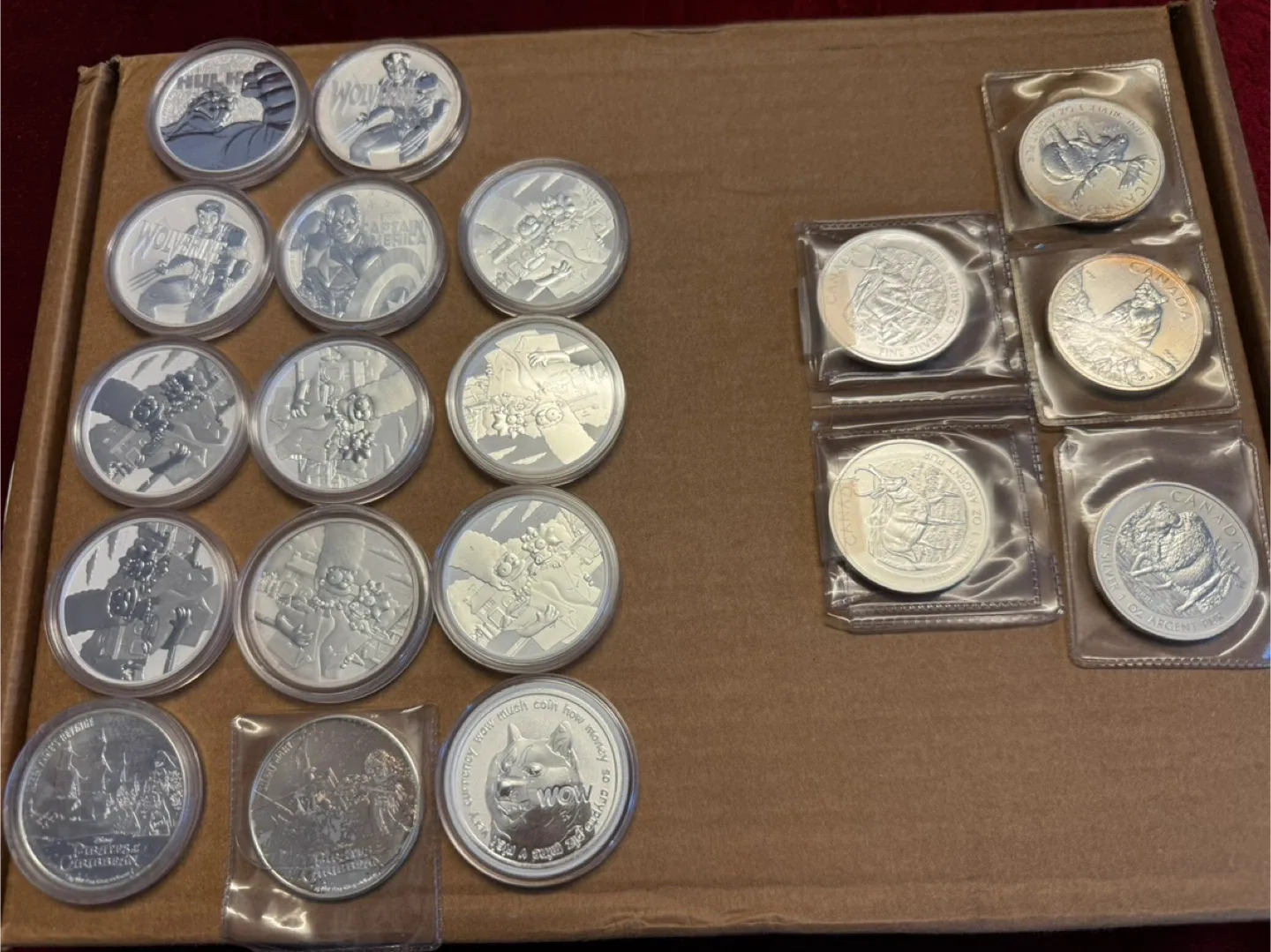 Marvel & Canadian Silver Coins thumbnail