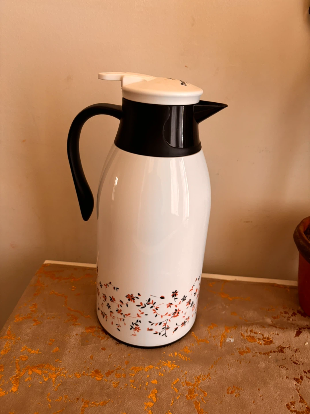 Floral Vacuum Insulated Carafe