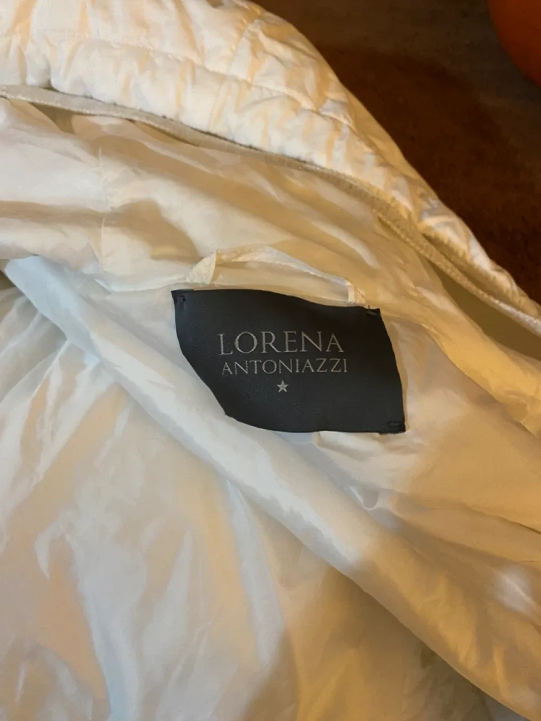Lorina Antoniazzi White Padded Jacket - Size 42 image indicator(5)