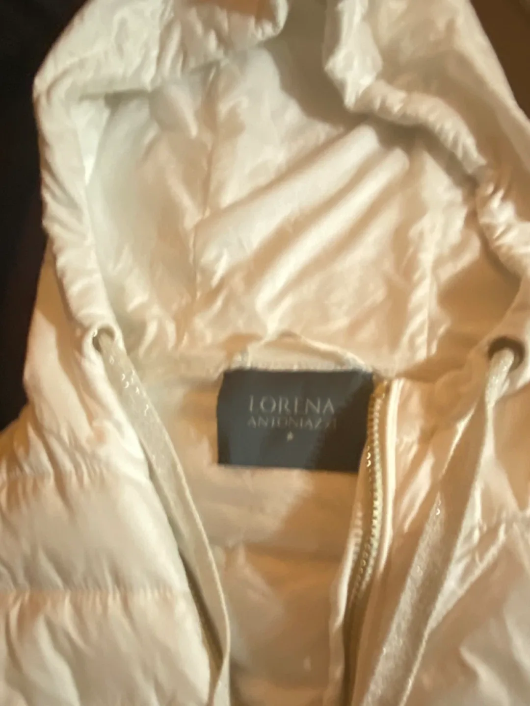 Lorina Antoniazzi White Padded Jacket - Size 42 image indicator(8)