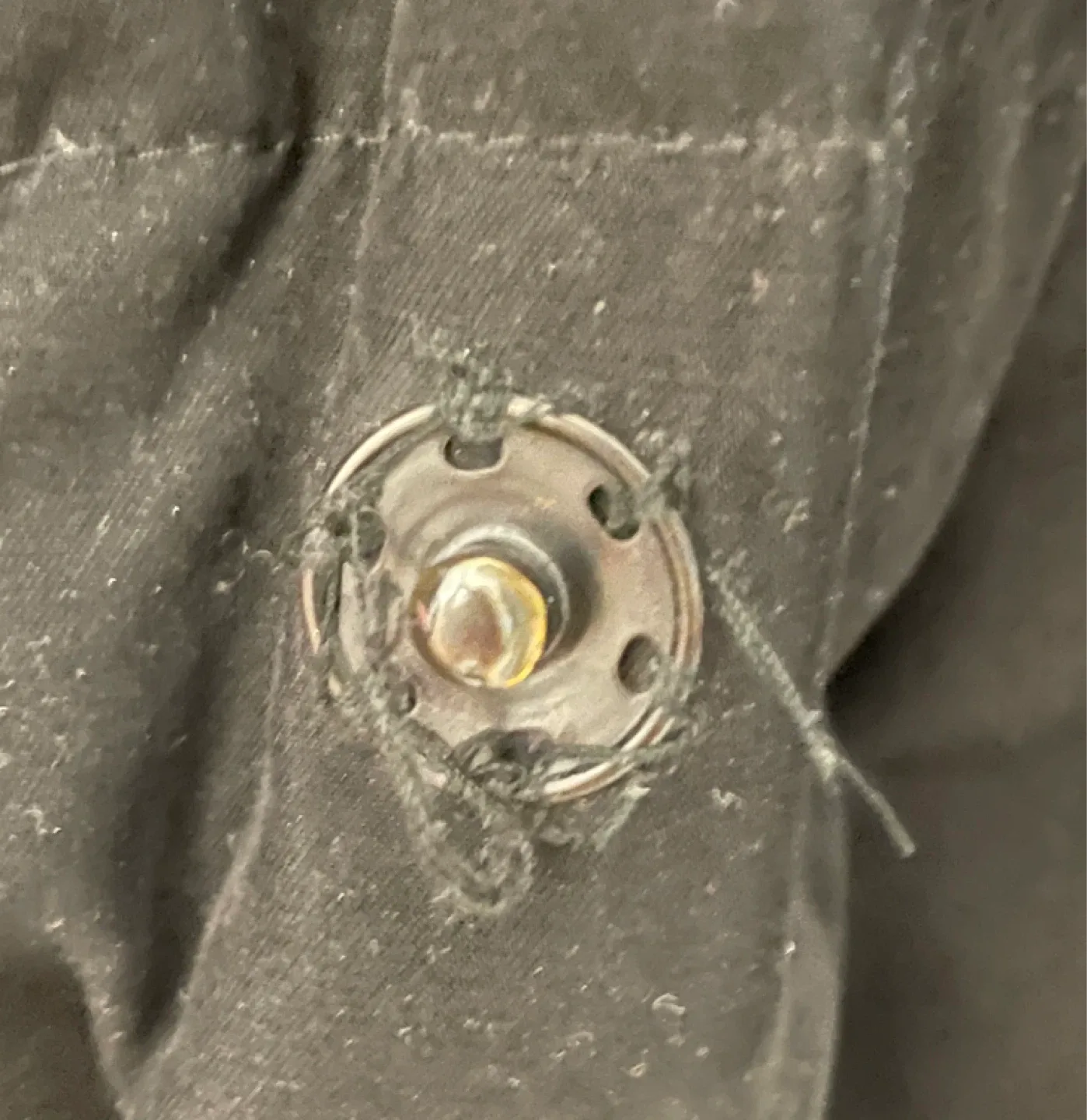 DKNY Black Down Puffer Coat (Small) image indicator(3)