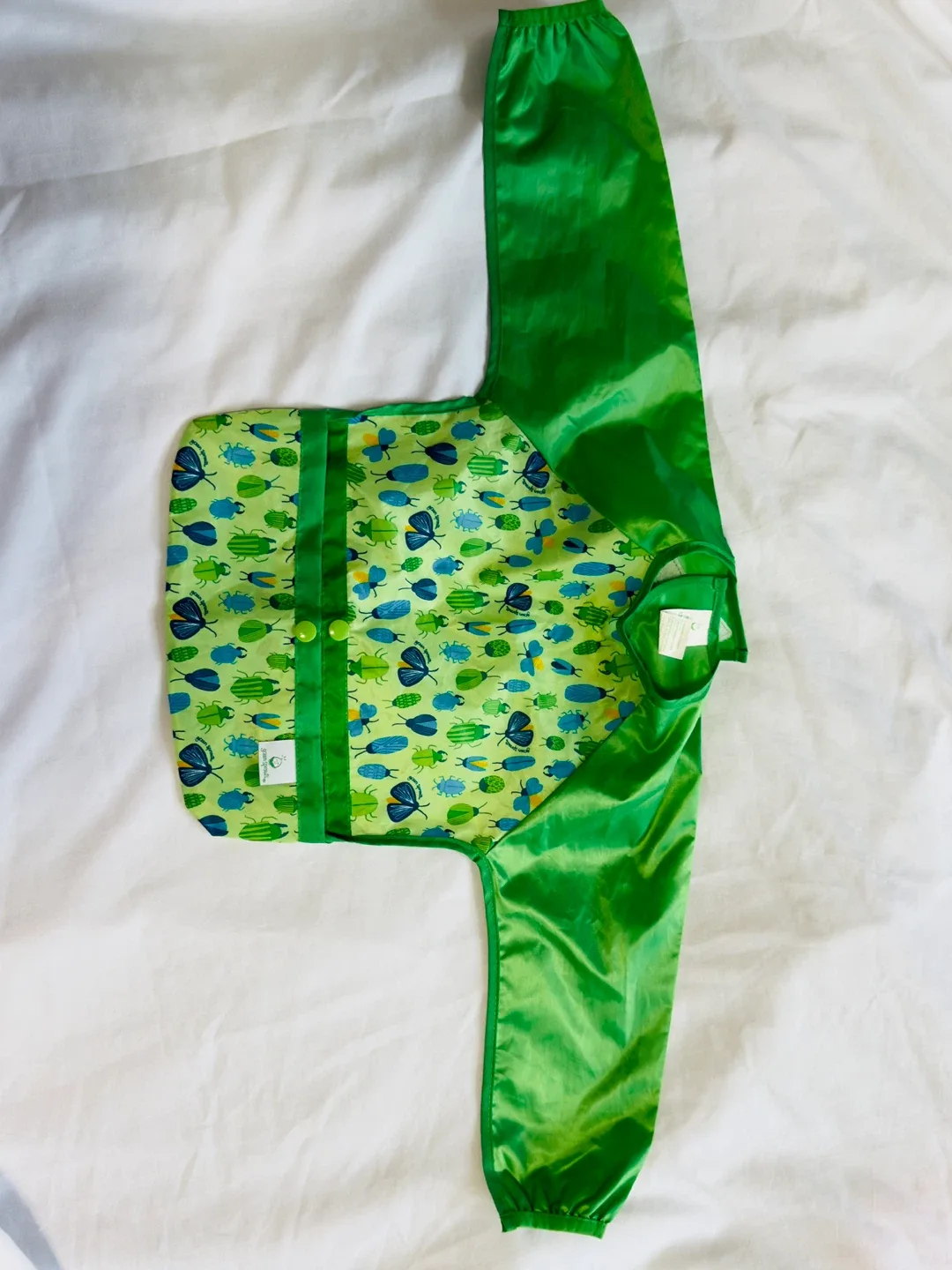 Green Sprouts Long Sleeve Bib - Bug Print thumbnail