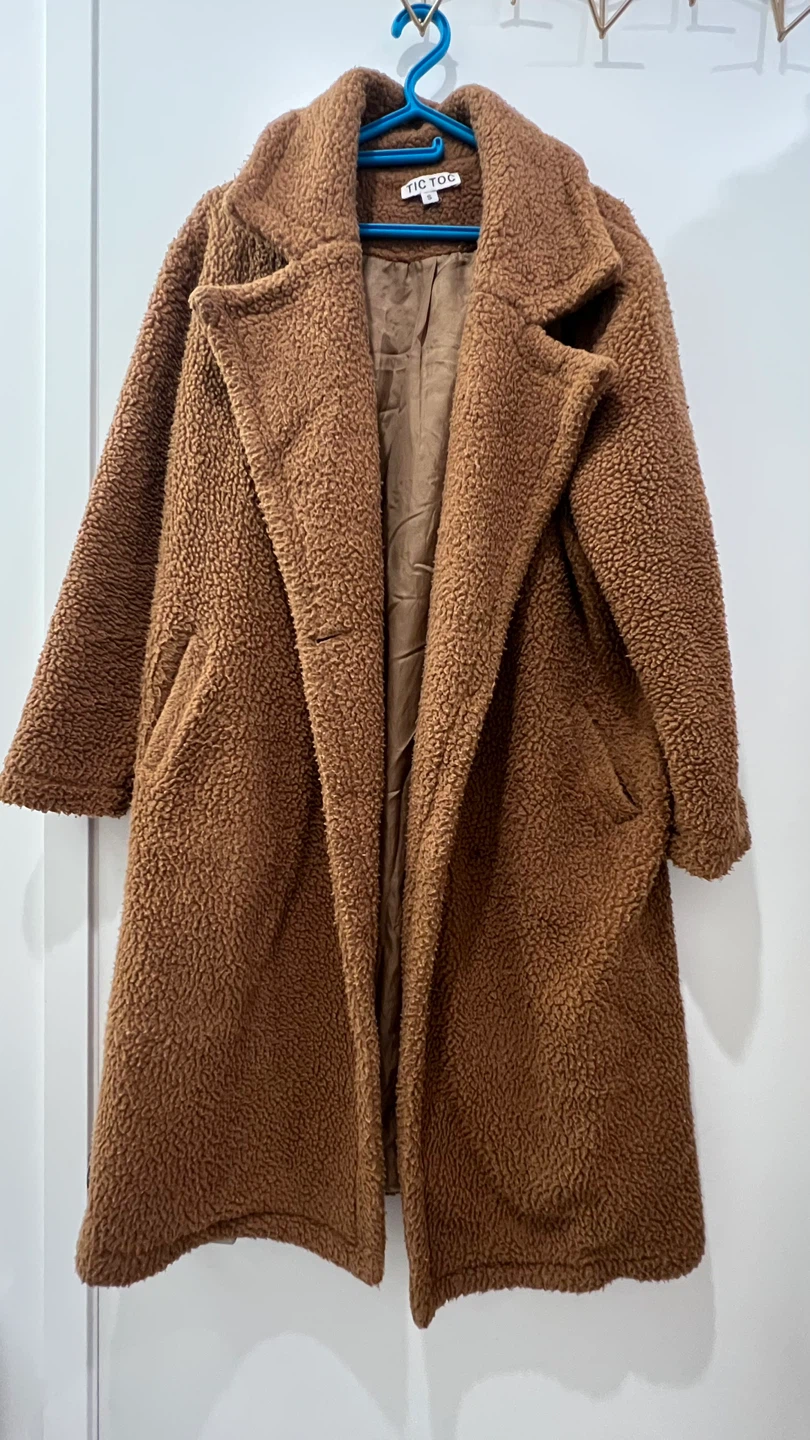 Brown Teddy Coat
