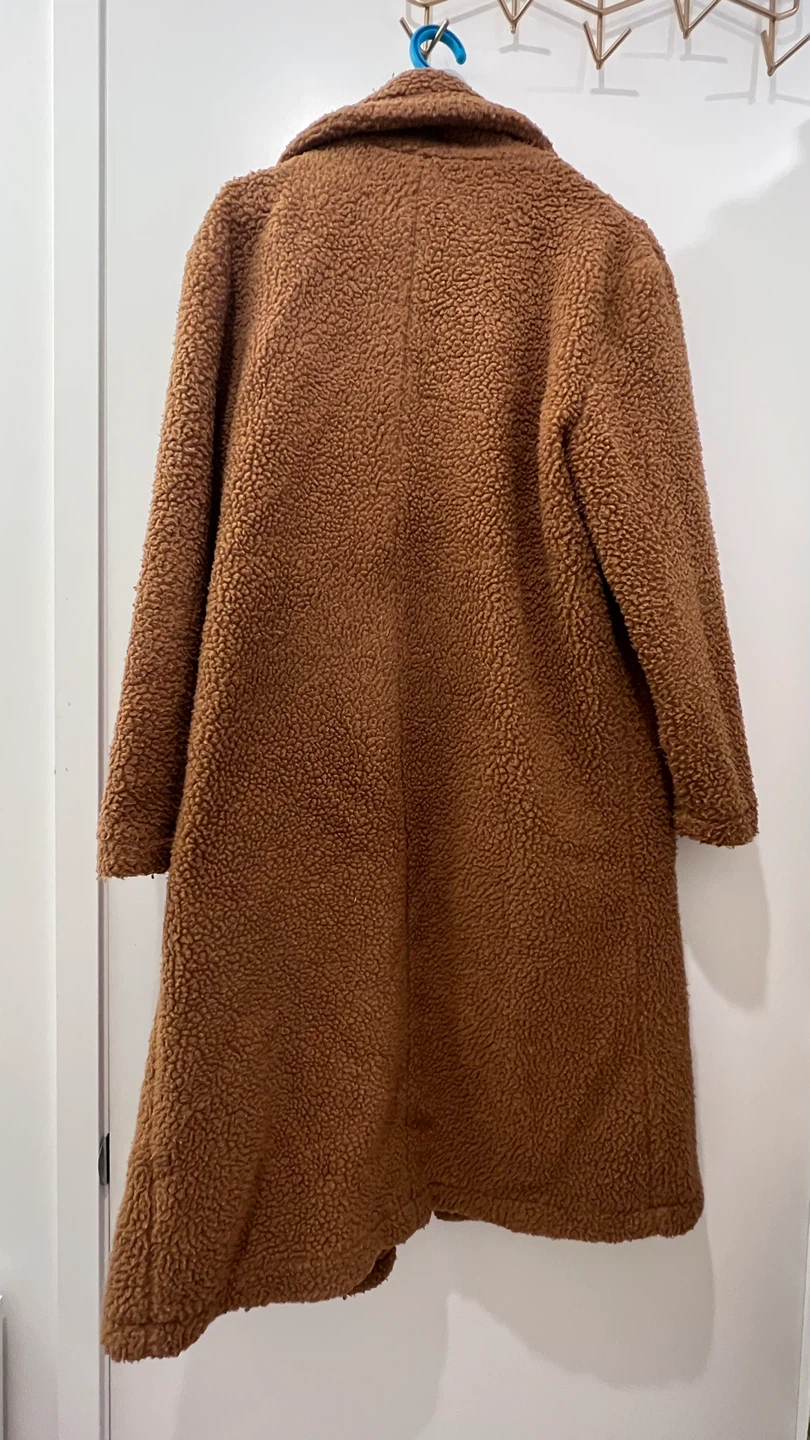 Brown Teddy Coat - photo 2