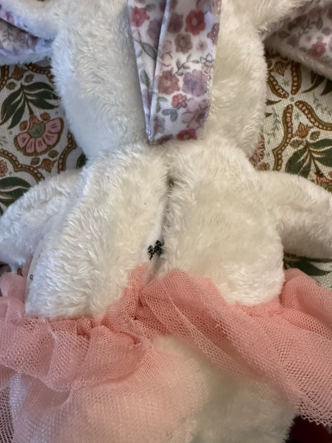 Bunny Plush Toy with Pink Tutu- no battery included image indicator(2)