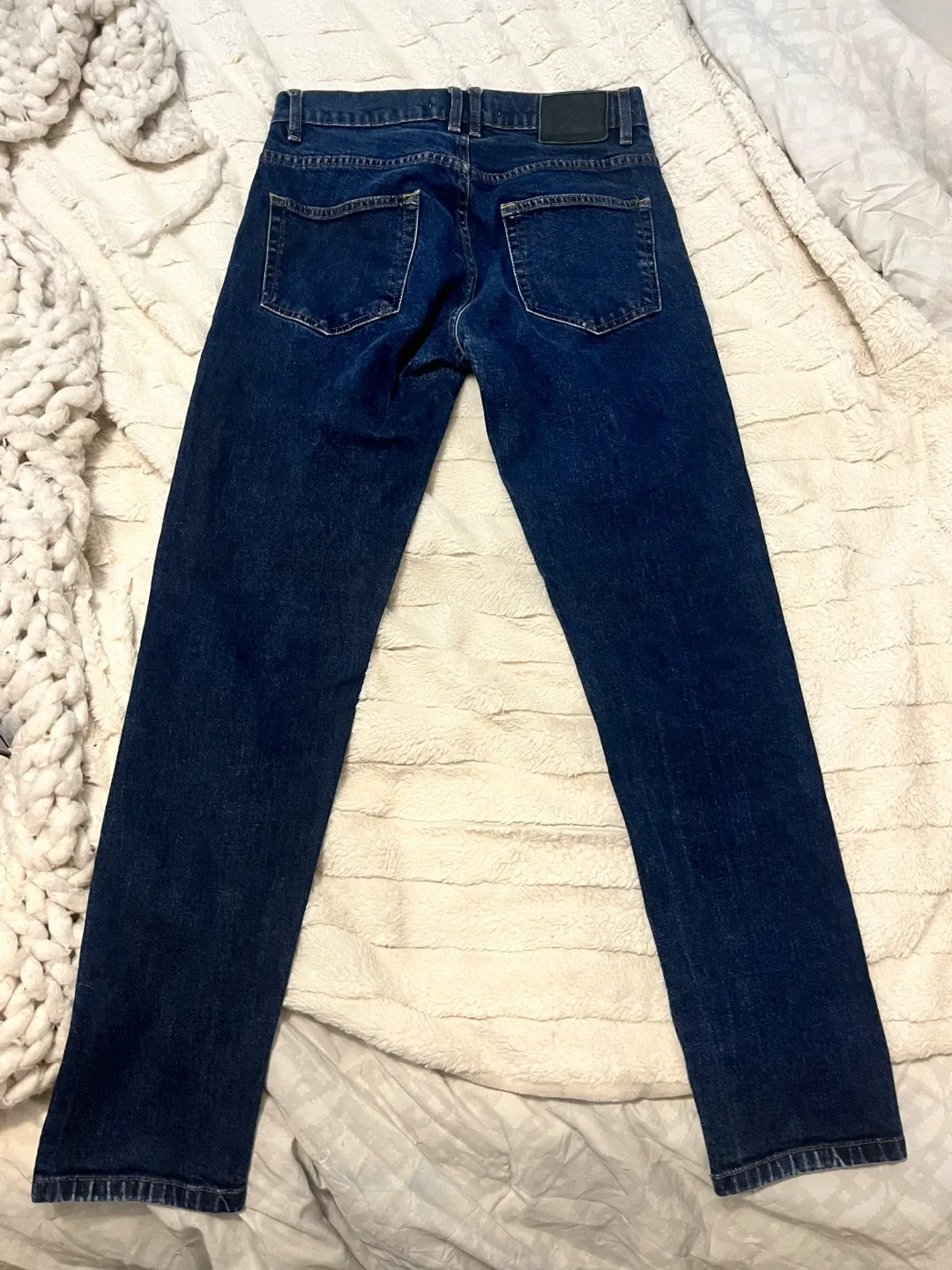 Zara Dark Blue Jeans - Size 30 image indicator(3)