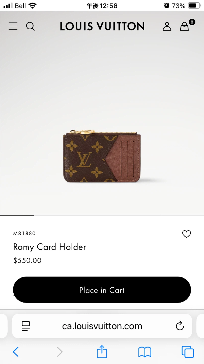 Louis Vuitton Romy Card Holder - photo 4