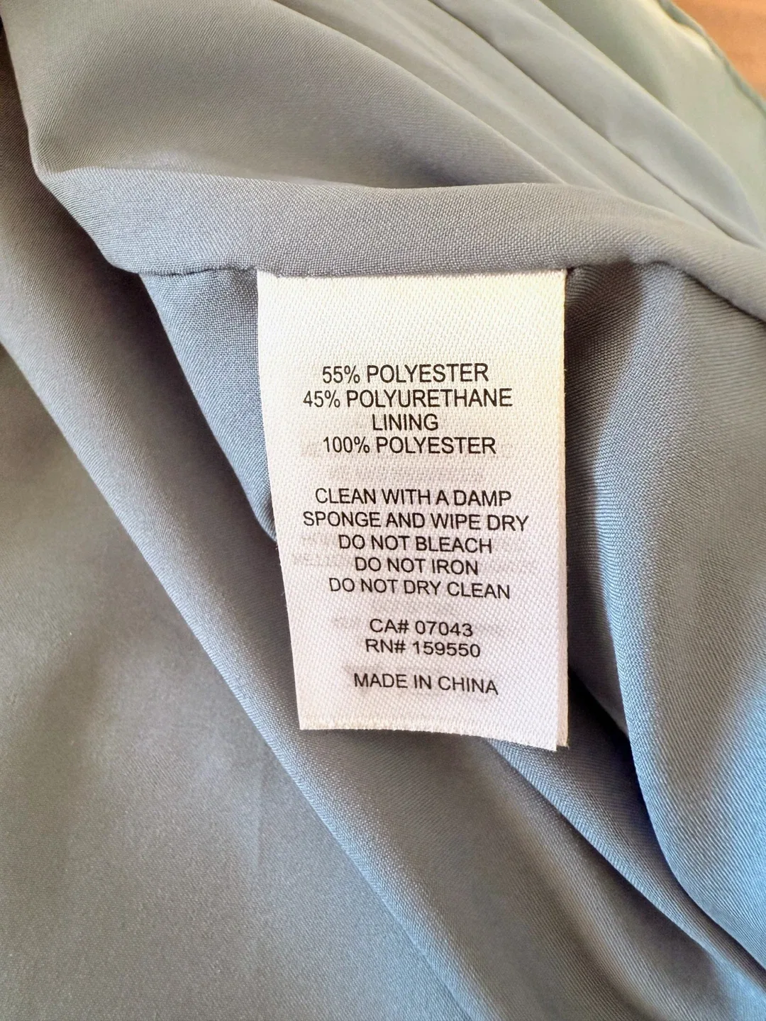 Rachel Zoe Blue Faux Leather Jacket - XS image indicator(4)