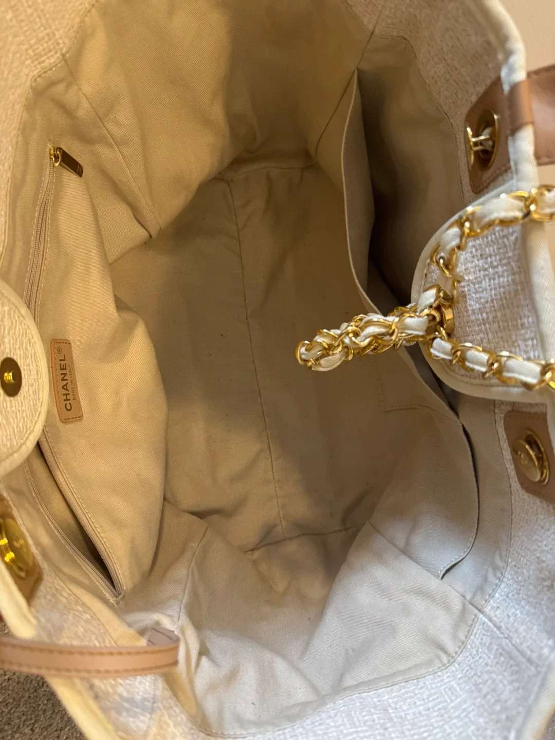 Chanel Paris Biarritz Tote Bag image indicator(3)