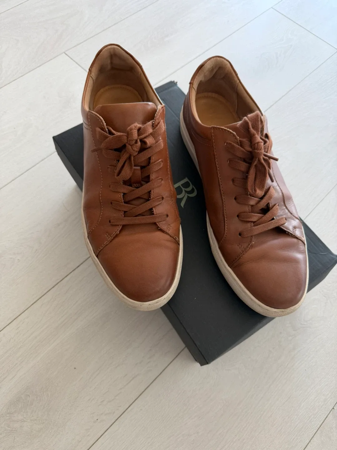 Banana Republic Leather Sneakers - Size 11 image indicator(2)