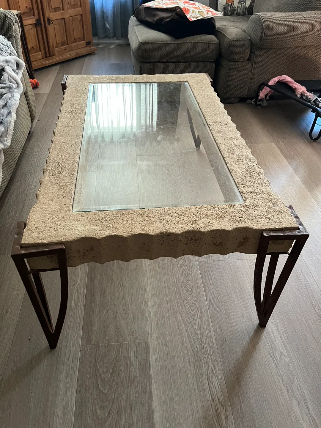 Glass Top Coffee Table & 2 end Tables image indicator(2)