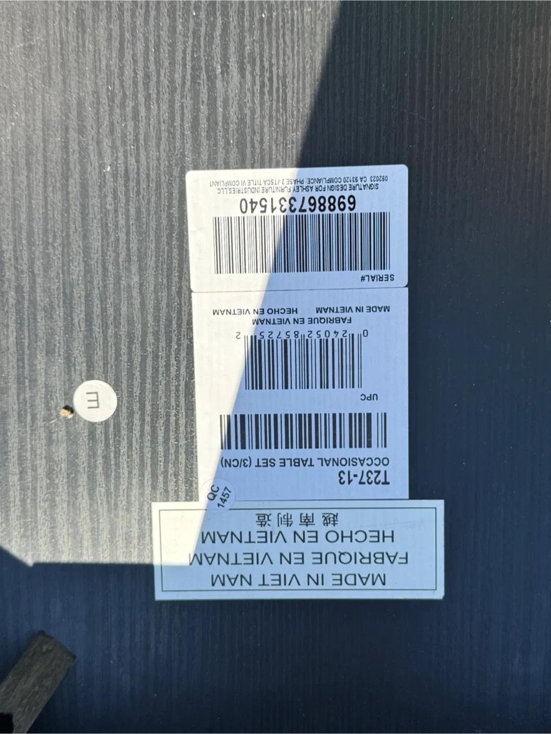 Table image indicator(3)