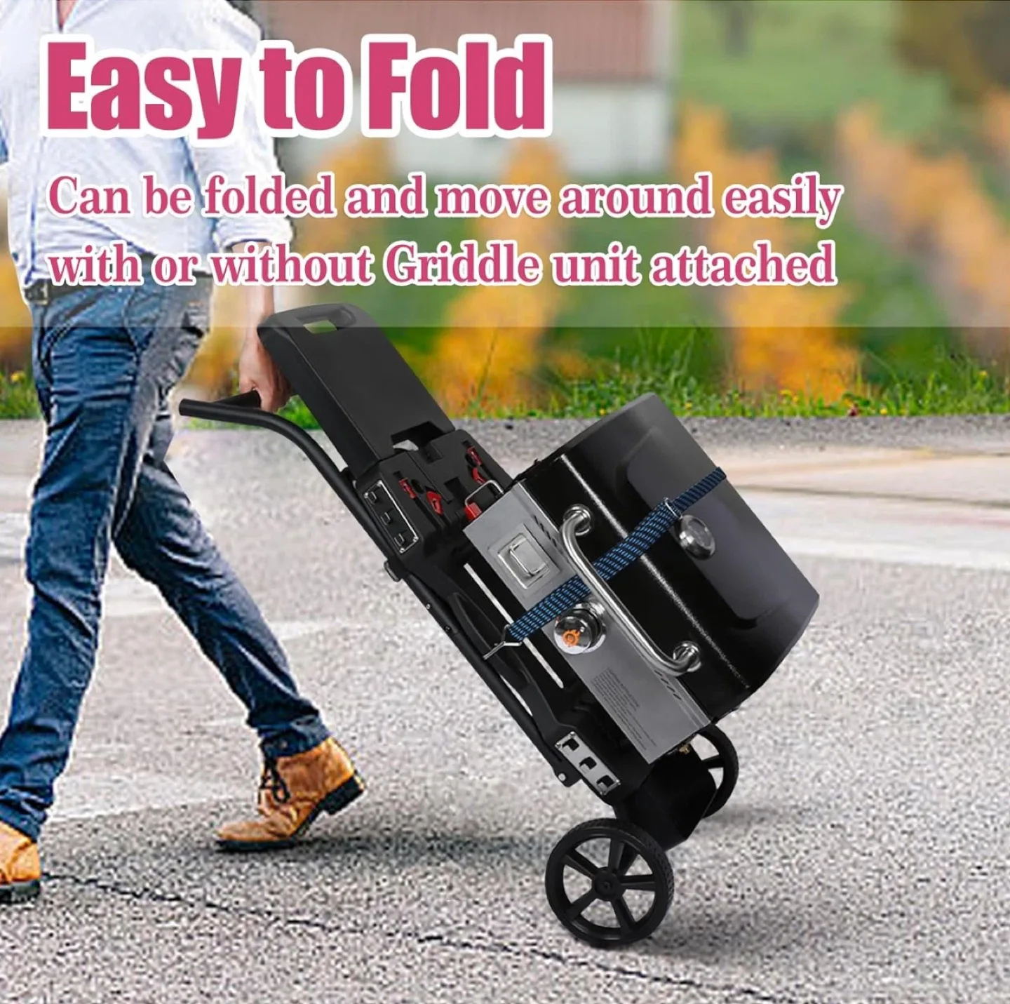 Searcook Portable Grill Cart - Brand new image indicator(5)