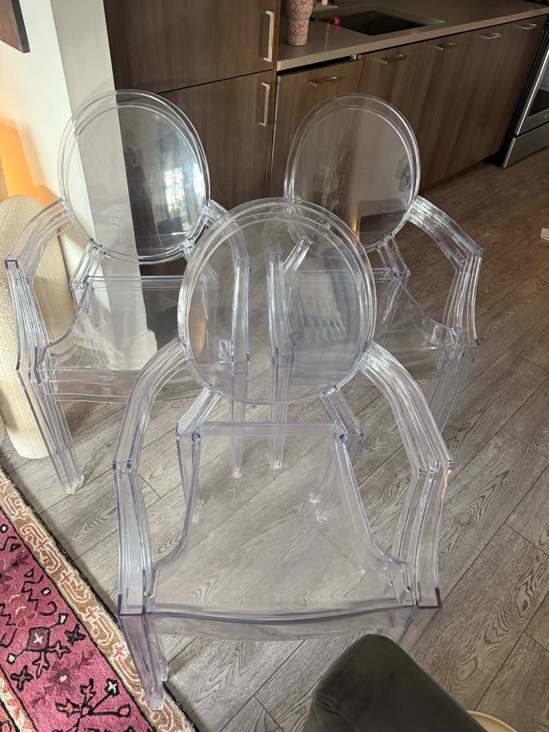 Kartell Ghost Chairs - set of 6! Retails for $600 - photo 5