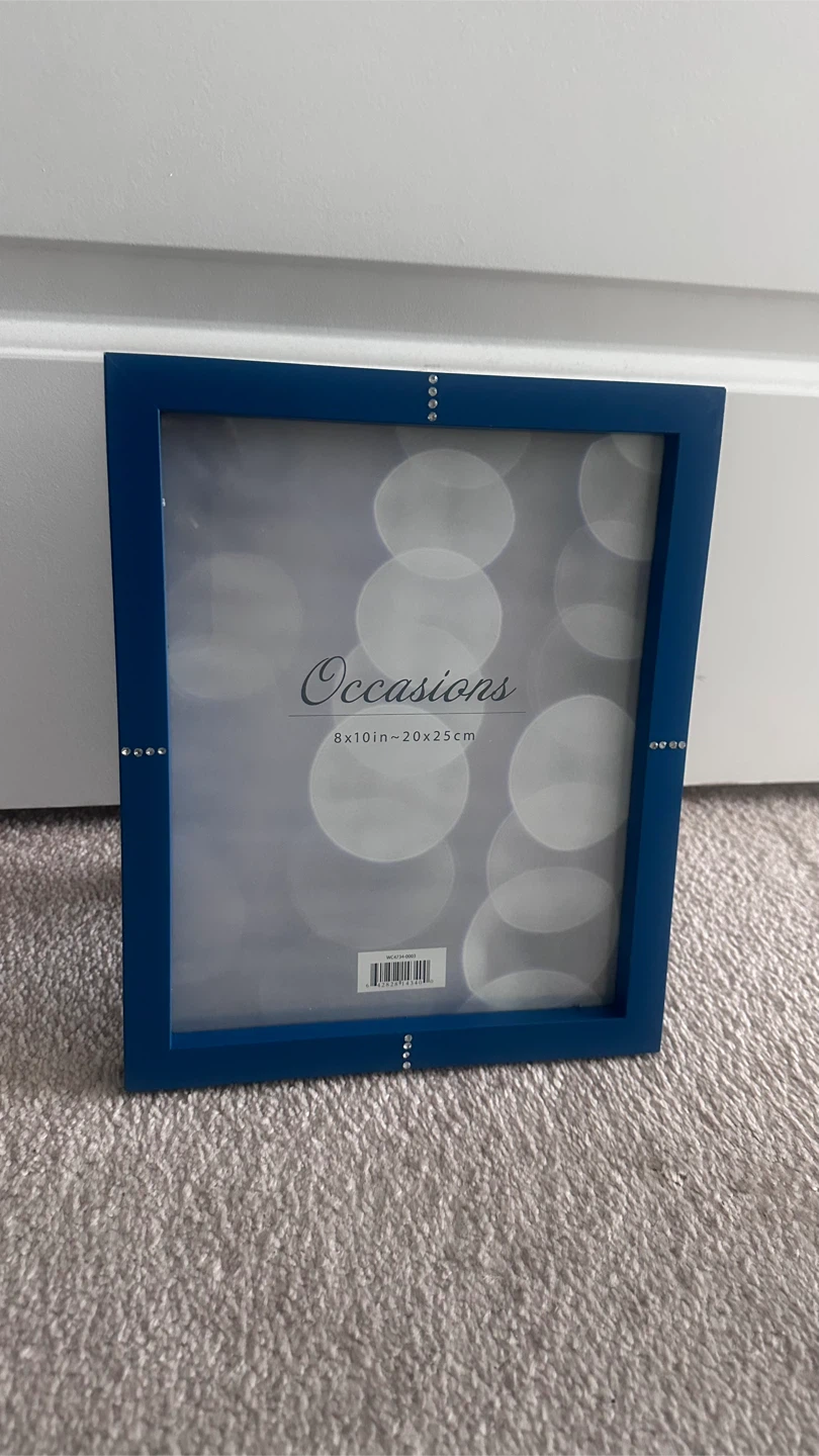 Blue Occasions 8x10 Picture Frame