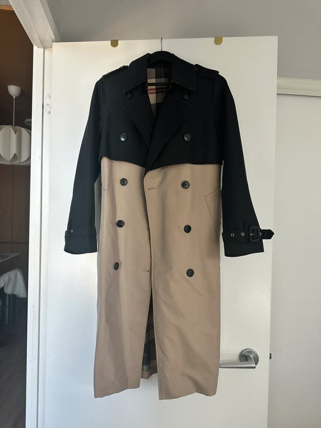 Stylish Trench Coat Size M thumbnail