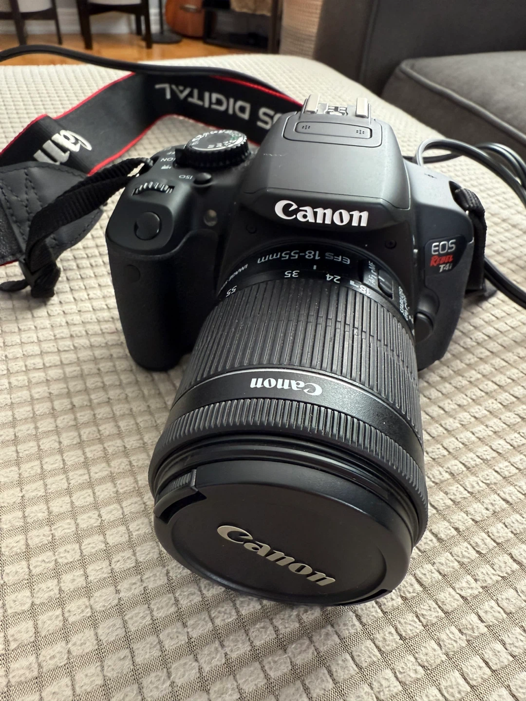 Canon EOS Rebel T4i DSLR Camera with 18-55mm Lens