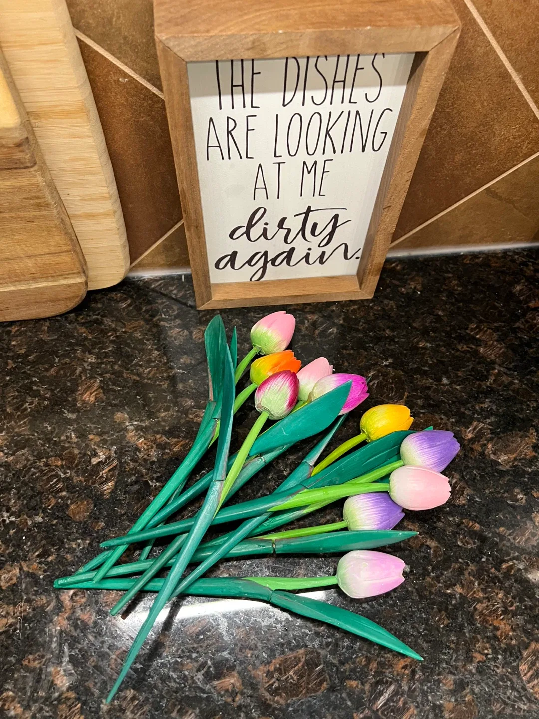 Wooden Tulips Decor image indicator(6)