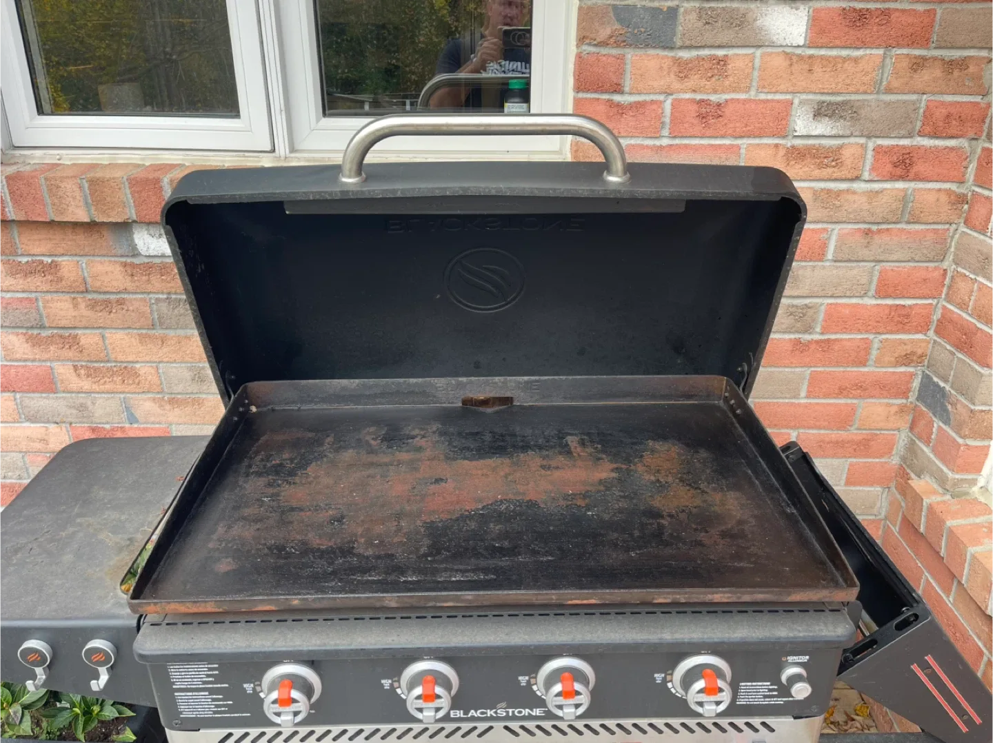 Blackstone griddle with air fryer image indicator(5)