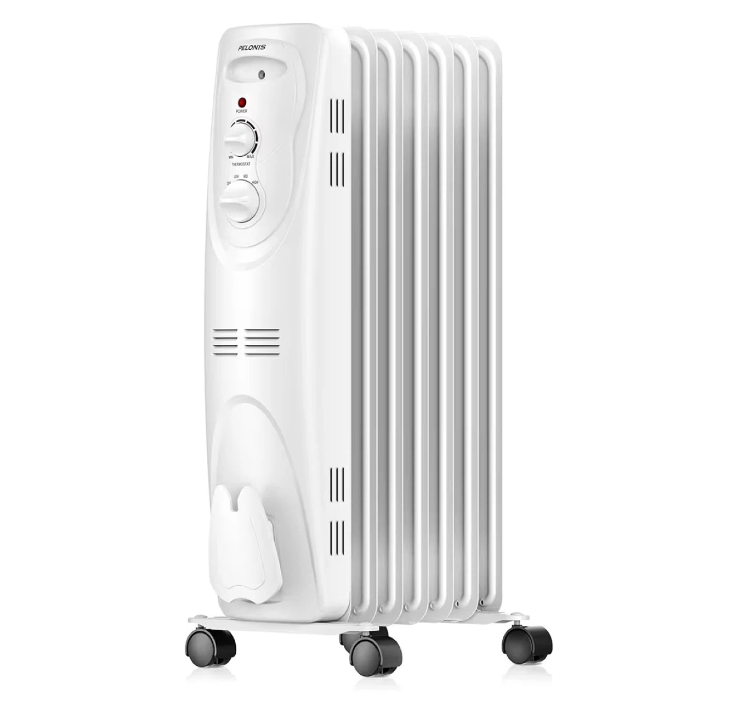 PELONIS Oil Filled Radiator Heater - White