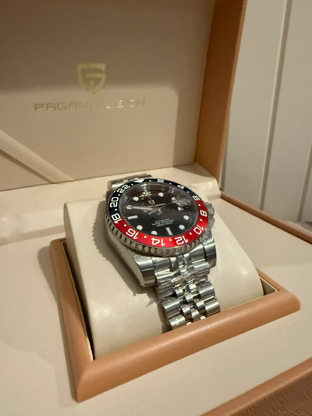 Pagani Design GMT Automatic Men Watch Brand New image indicator(4)