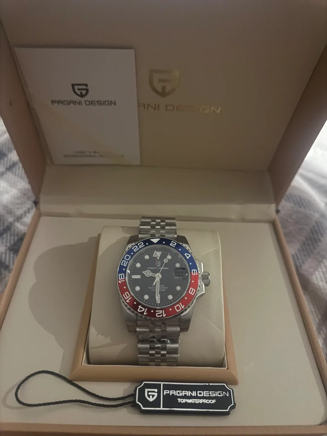 Pagani Design GMT Automatic Men Watch Brand New image indicator(8)