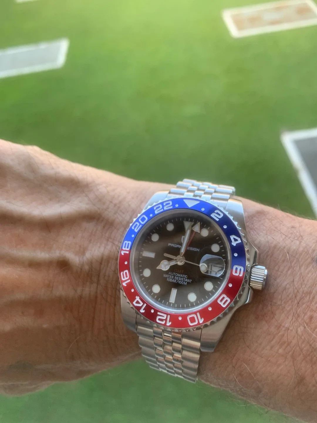 Pagani Design GMT Automatic Men Watch Brand New image indicator(9)