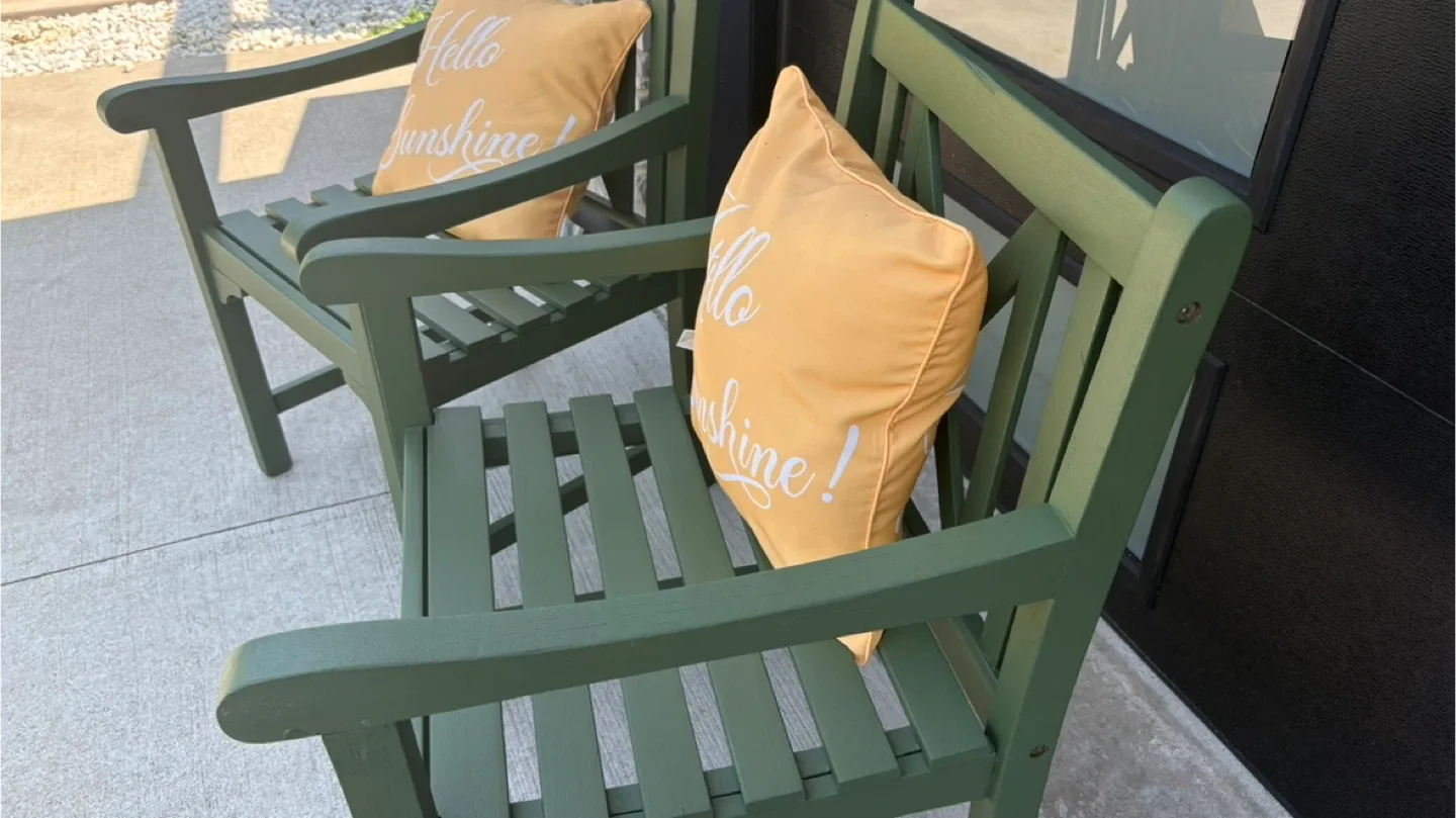 Outdoor Refinished Cedar Chairs image indicator(2)